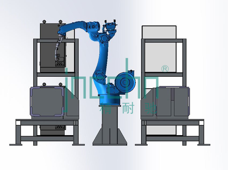多工位焊接机器人工作站方案